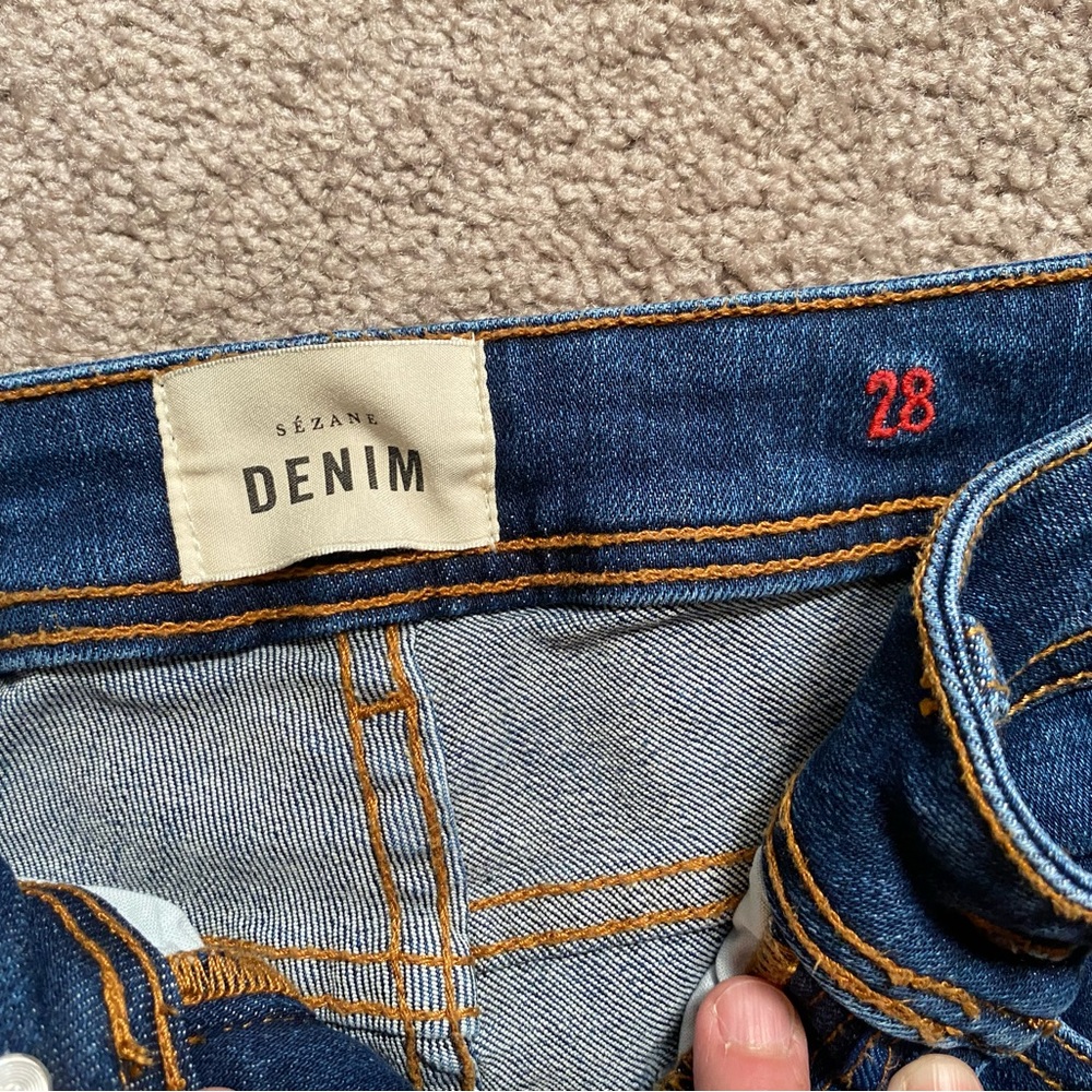 Sezane Slim Perfect denim - Picture 6 of 7